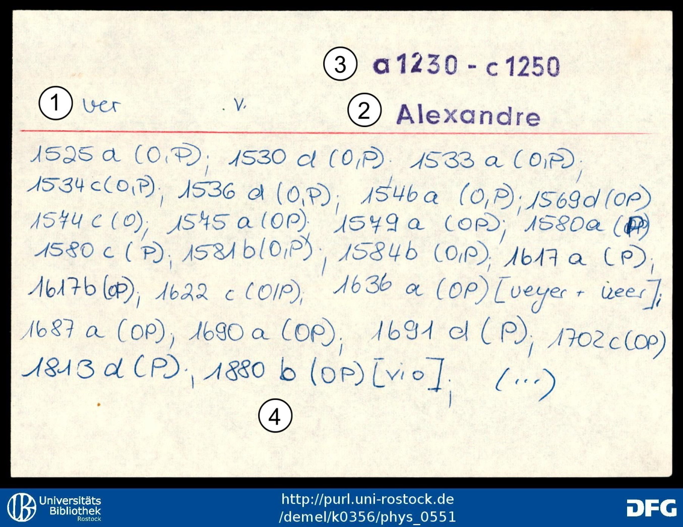 Ficha con documentación secundaria