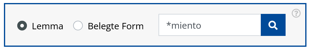 Suche nach einem Lemma