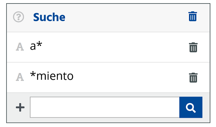 zwei Suchterme