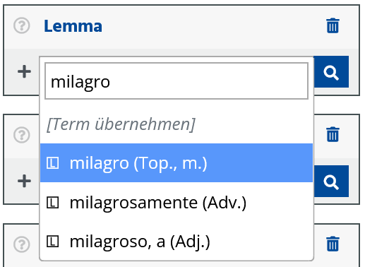 Lemmafilter