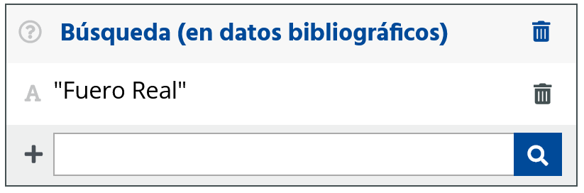 Búsqueda de una frase
