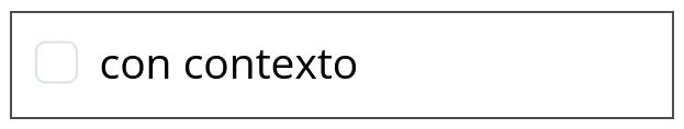 Filtrado por contextos