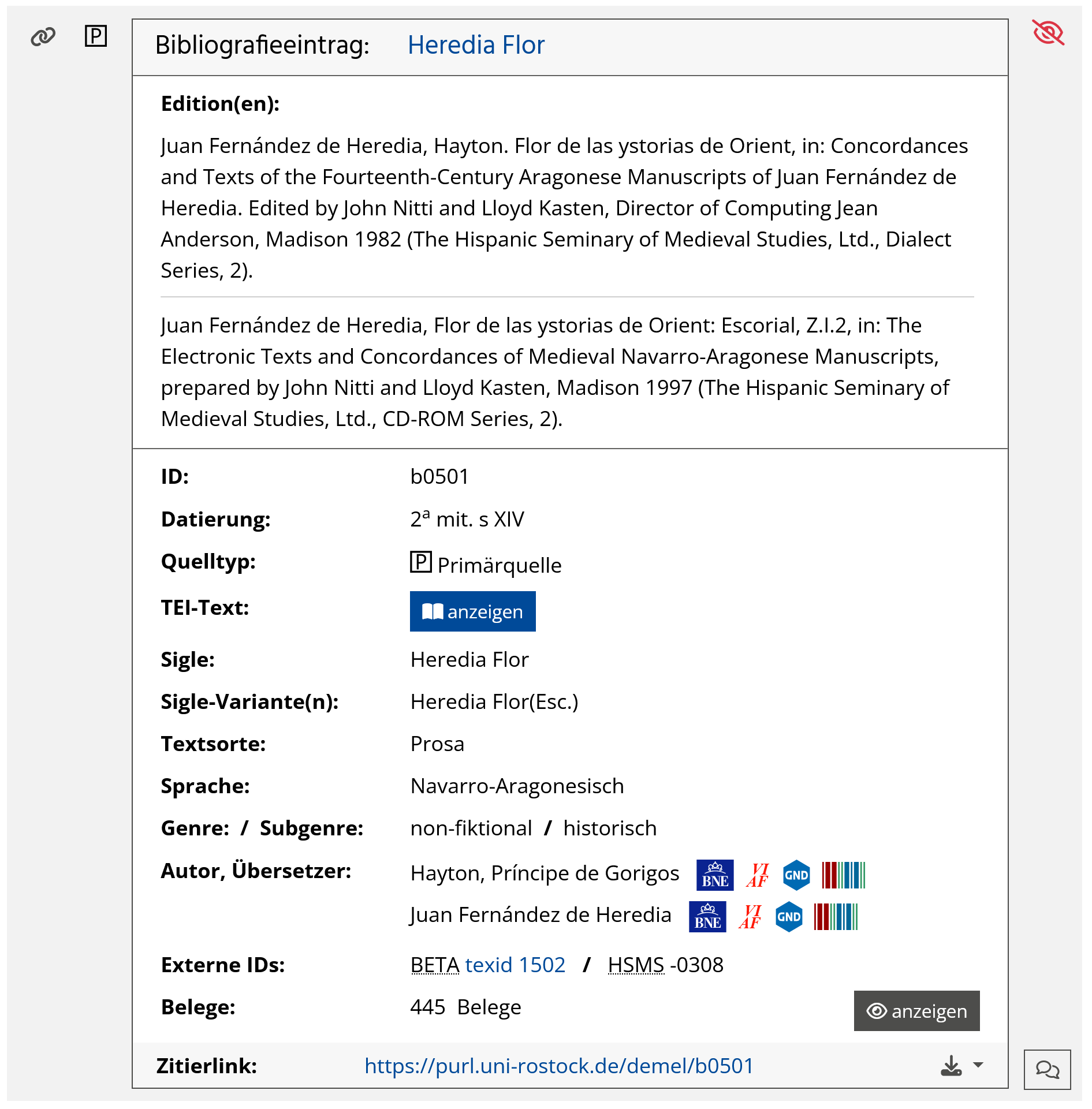Zugehöriger Bibliografieeintrag
