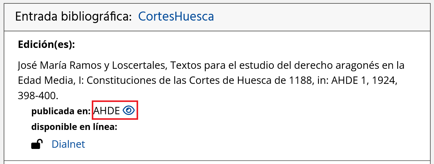 Ejemplo de aclaración de una abreviatura