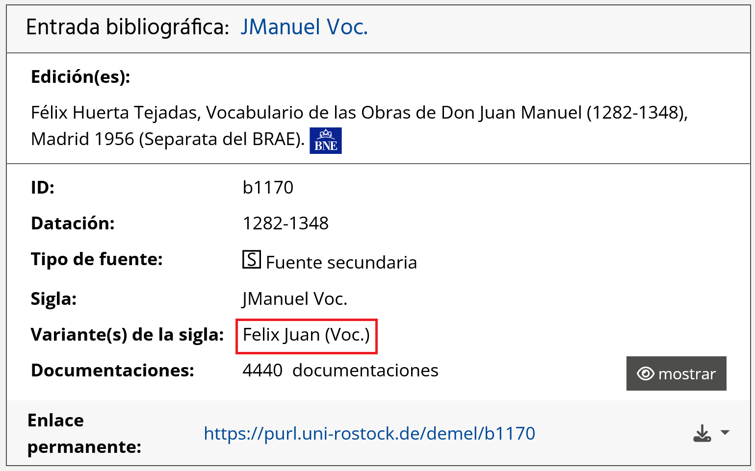 Entrada bibliográfica