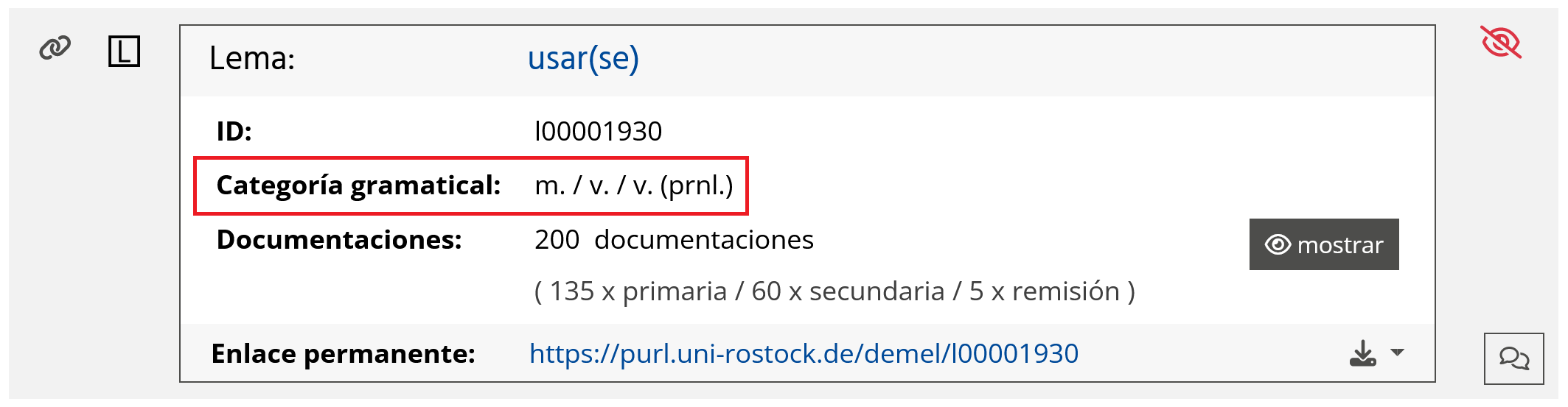 Ejemplo usar(se)