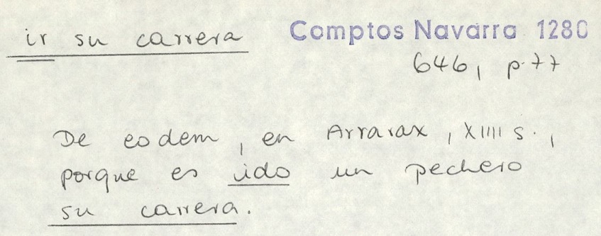 Datación en documentación primaria 2