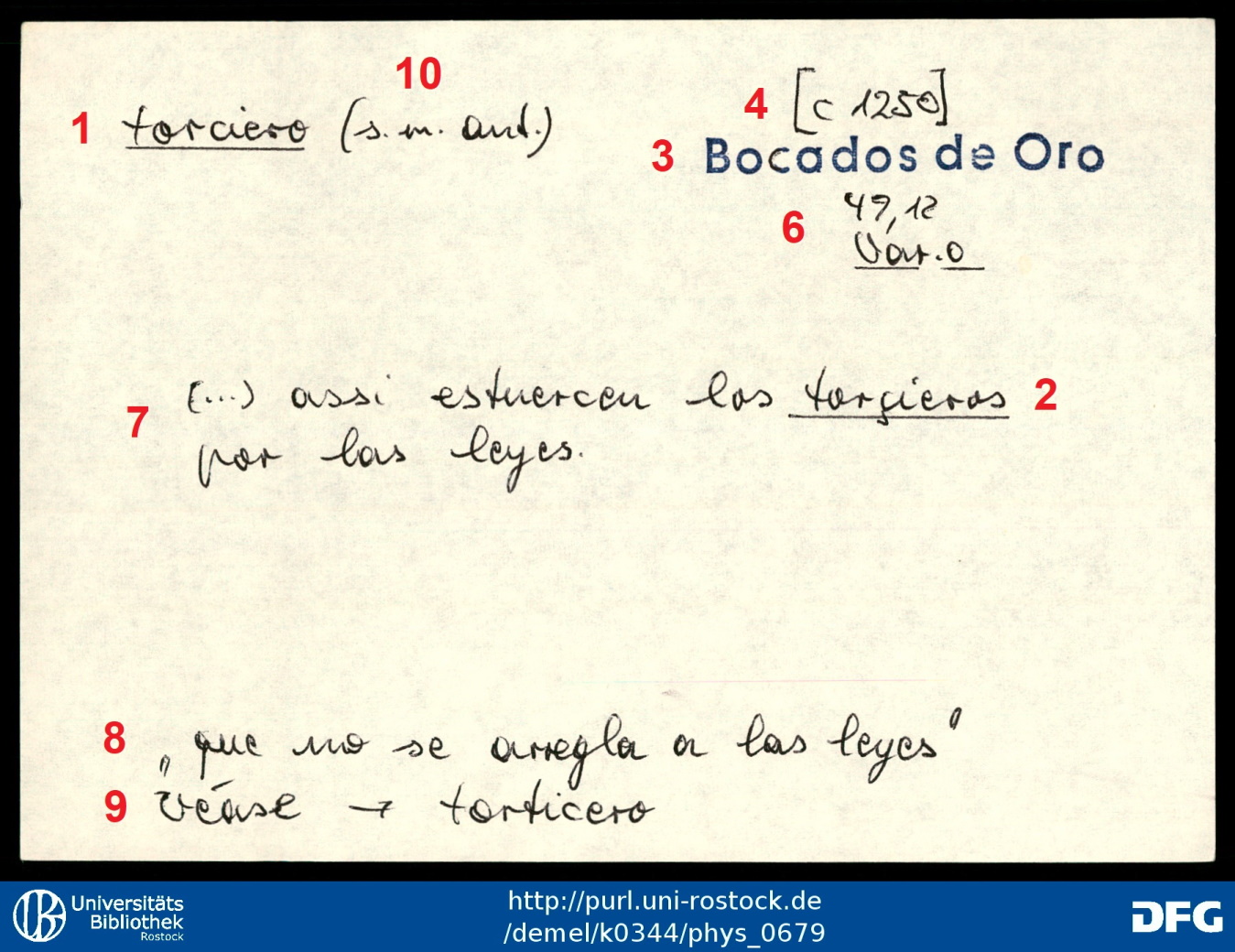Documentación primaria