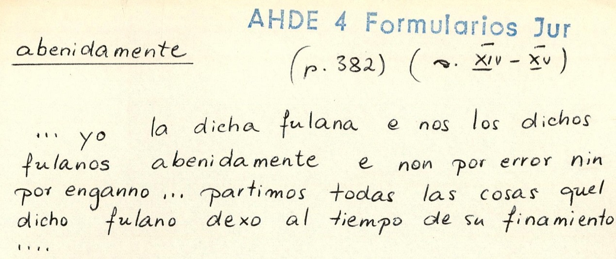 Sigla en documentación primaria 3
