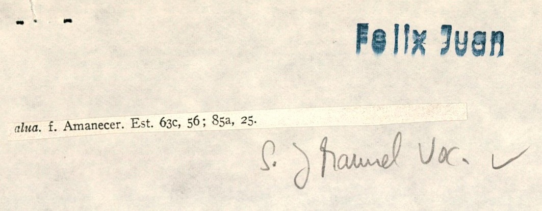 Sigla en documentación secundaria 7