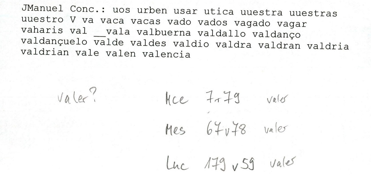 Sigla en documentación secundaria 9