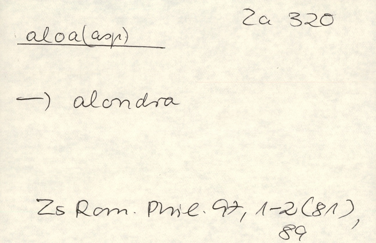 Sigla en documentación secundaria 12