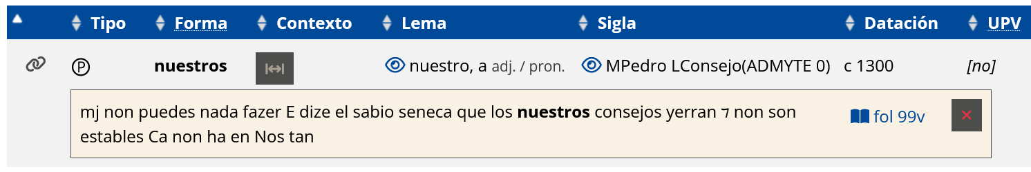 Contexto generado en add, gloss y speaker